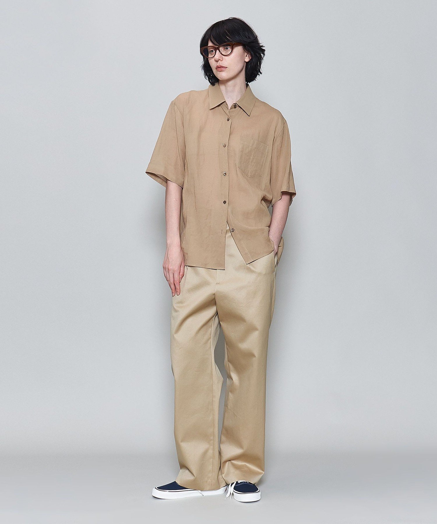 新品★ LOEFF ロエフ コットン チノパンツ　チノパン　ユナイテッドアローズ LOEFF＞コットン チノパンツ