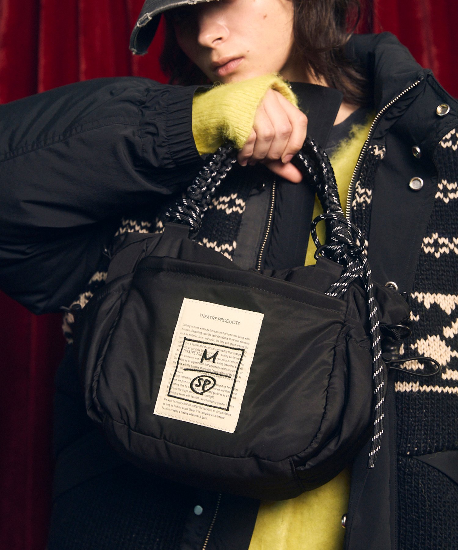 MAISON KITSUNE｜DOUBLE FOX HEAD BUMBAG | Rakuten Fashion(楽天