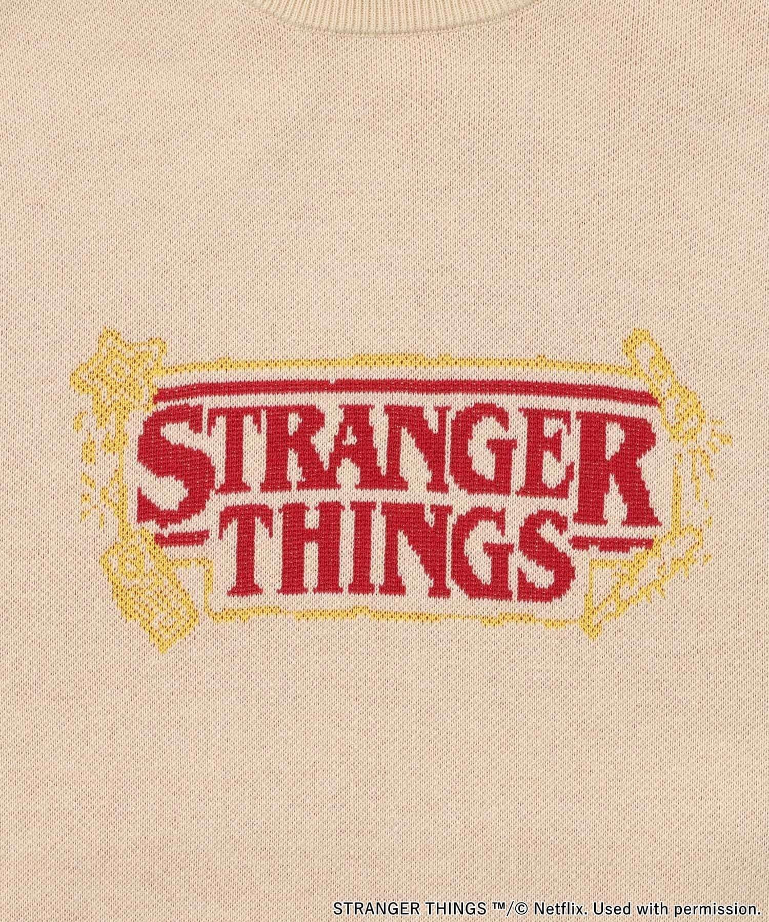 niko and ｜【STRANGER THINGS】コラボジャカードニットプル