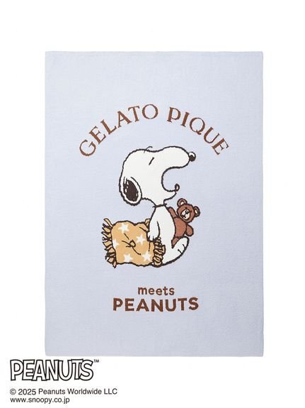 gelato pique｜【PEANUTS】オリジナルアート ジャガードマルチカバー