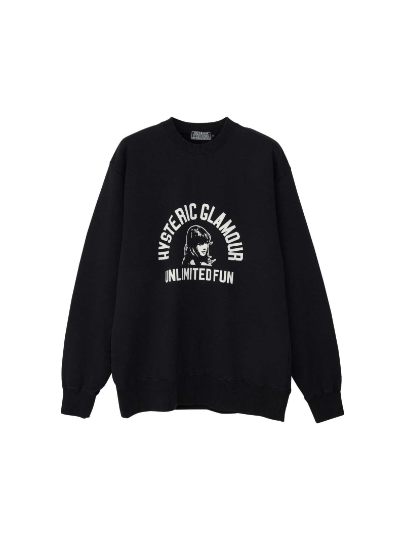 ヒステリックグラマー プリントスウェット トレーナー M HYSTERIC