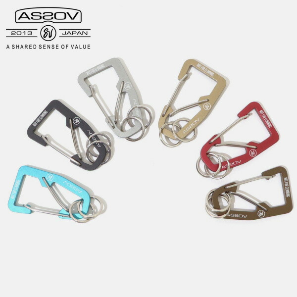 楽天市場】アッソブ AS2OV カラビナ DOUBLE CARABINER ダブルカラビナ