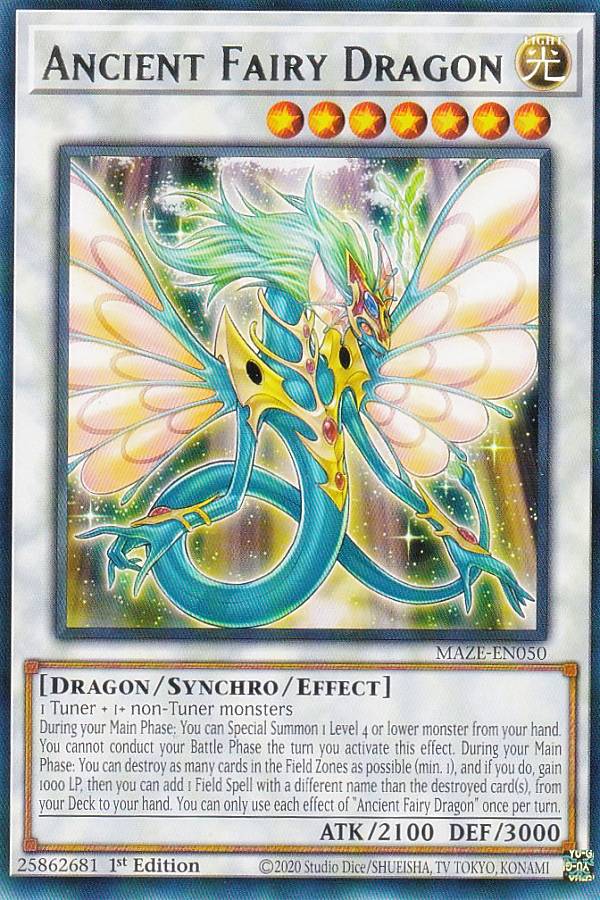 楽天市場】ホロ 遊戯王 エンシェント・フェアリー・ドラゴンの通販