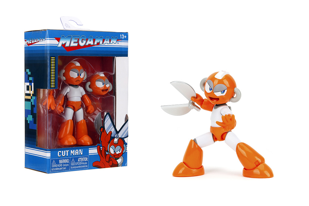 ロックマン カットマン アクションフィギュア 1/12 スケール