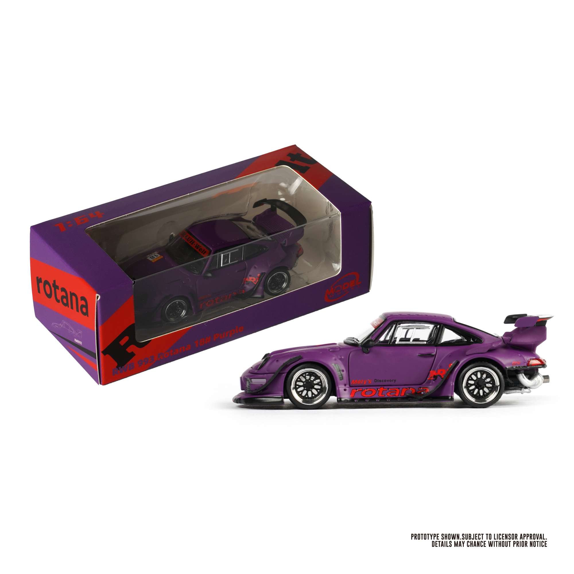 1/64 RWB 993 Rotana パープル【MM64-RWB993-002:4892345678923