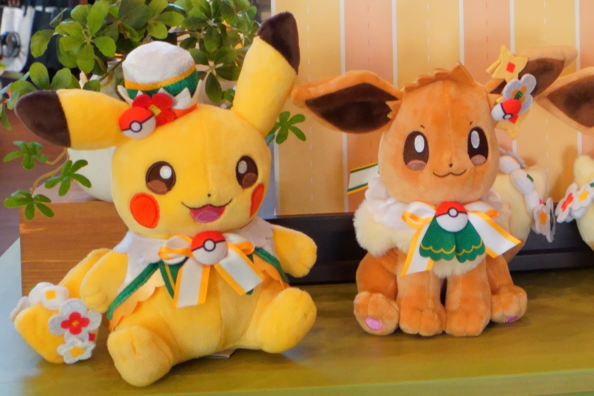 カチューシャなどポケパーク カントー限定グッズが勢ぞろい