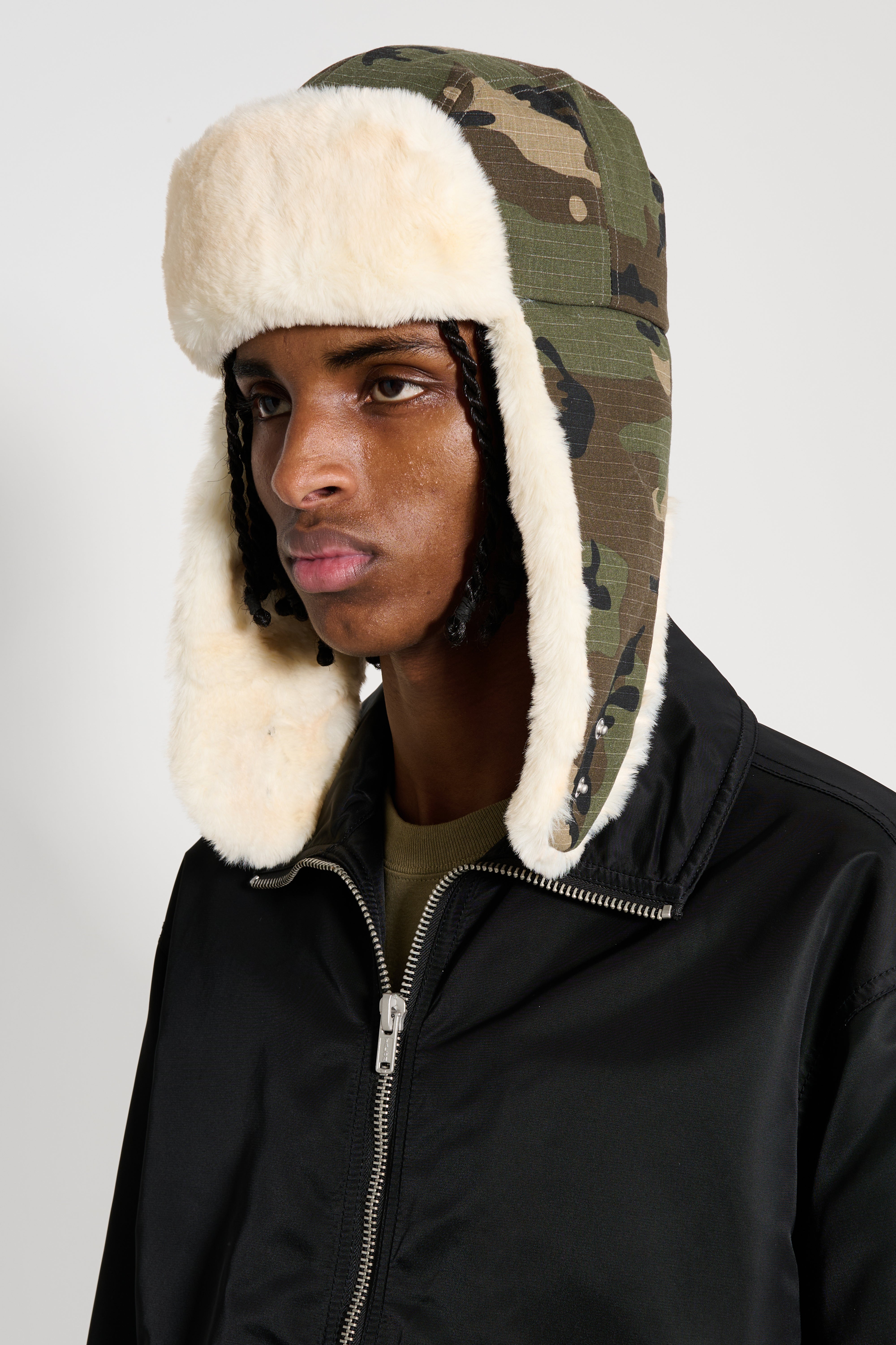Stüssy Trapper Cap Camo – Très Bien