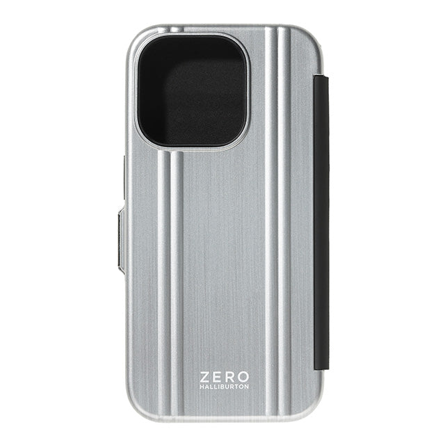 ZERO HALLIBURTON Hybrid Shockproof Flip Case (Matte Silver) – UNiCASE