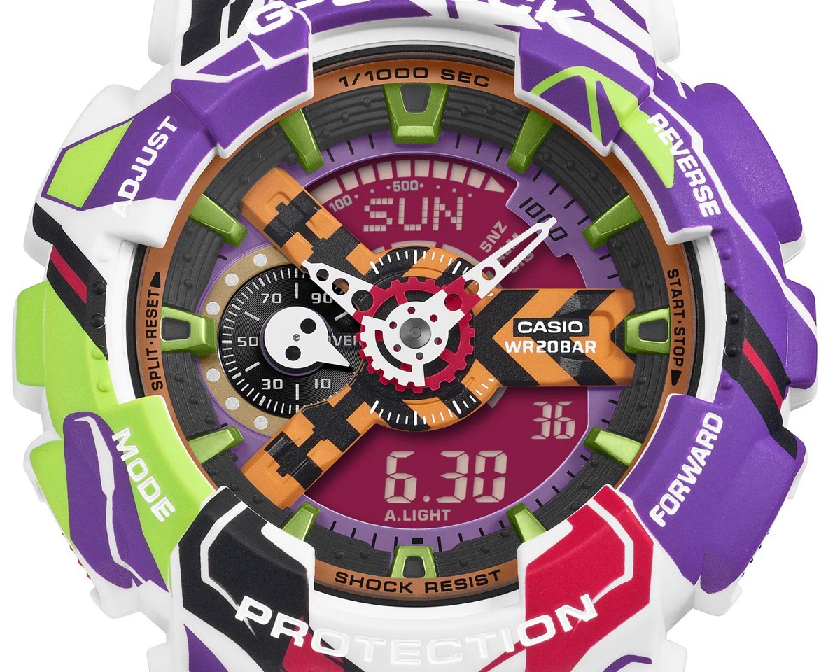新世紀エヴァンゲリオン x G-SHOCK コラボウォッチが国内9月3日／10月1