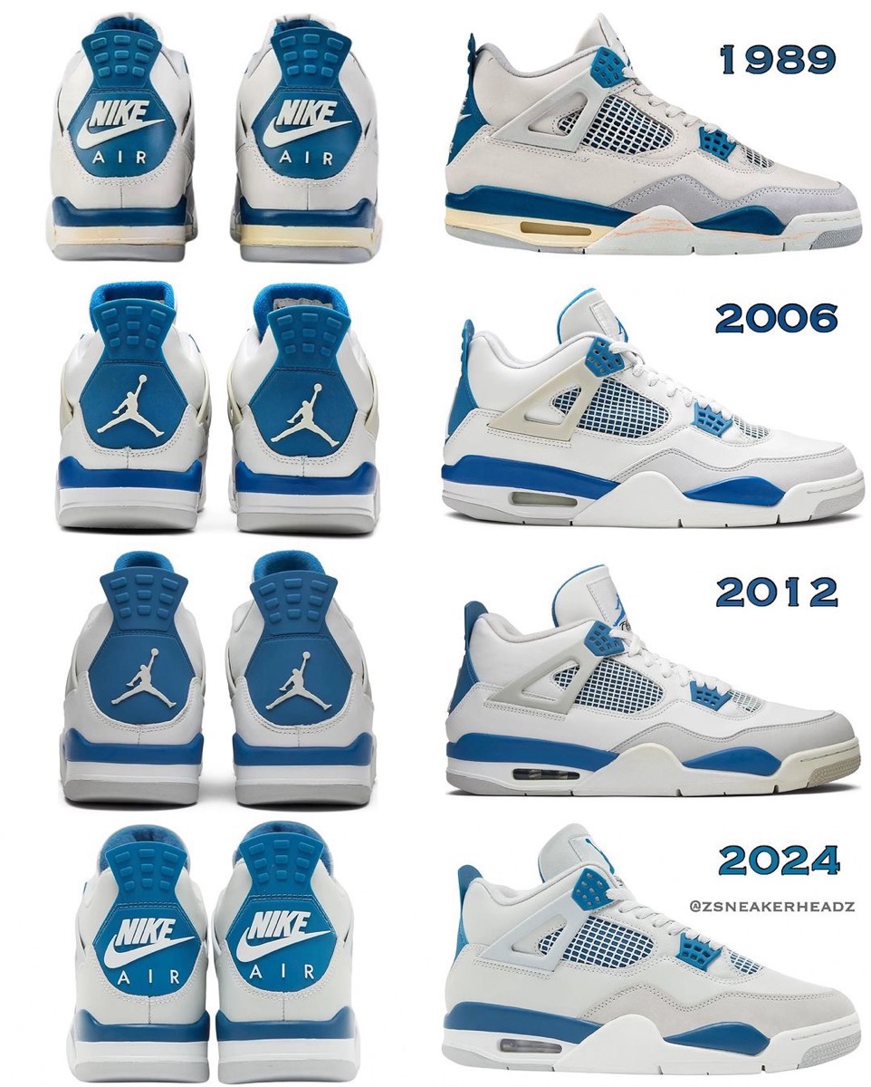 Nike Air Jordan 4 Retro “Military Blue”が国内5月4日に復刻発売