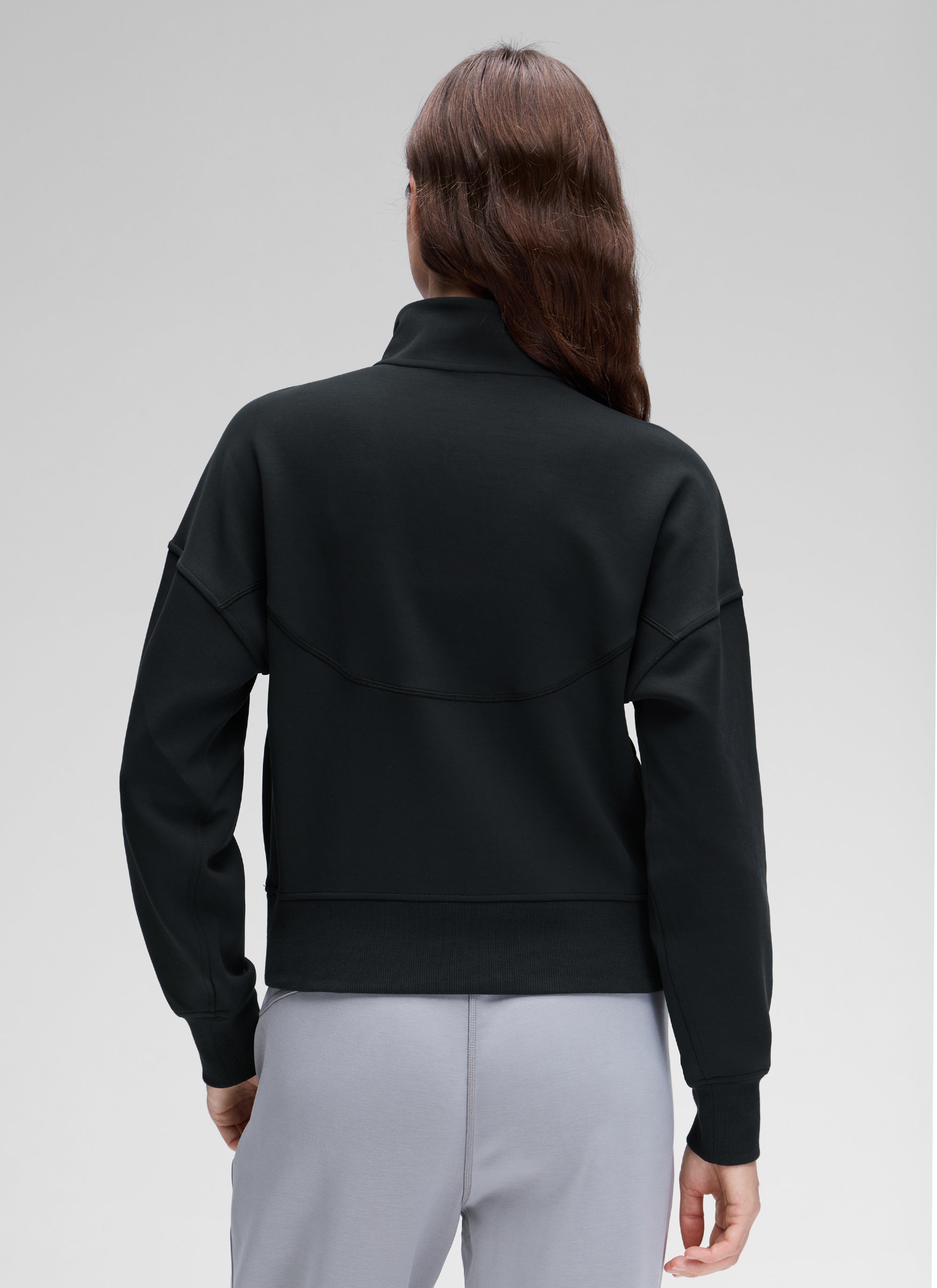 CRZ YOGA Women SoftAura Halfzip Sweatshirt Pullover Long Sleeve