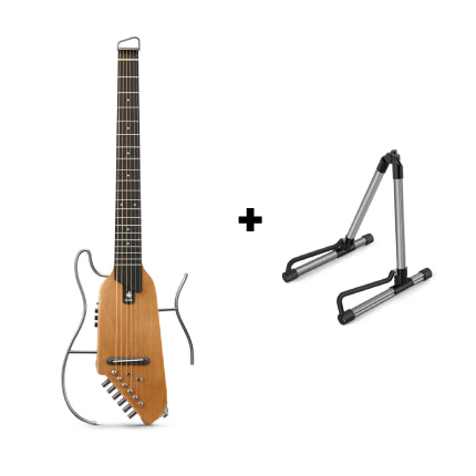 HUSH-I Acoustic-Electric Guitar Kit for Travel Silent Practice Donner