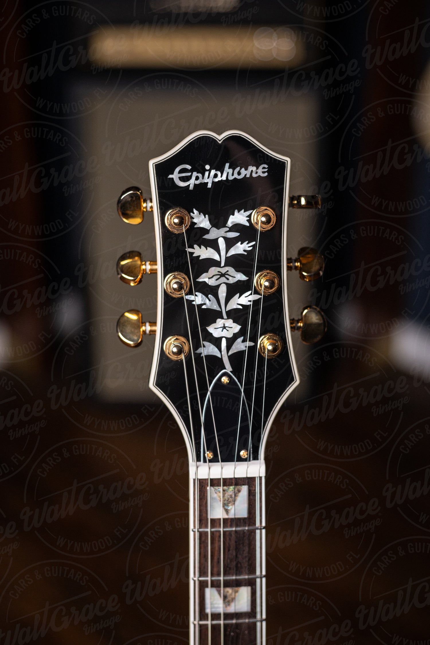 Epiphone Sheraton Electric Guitar - Vintage Sunburst – Walt Grace
