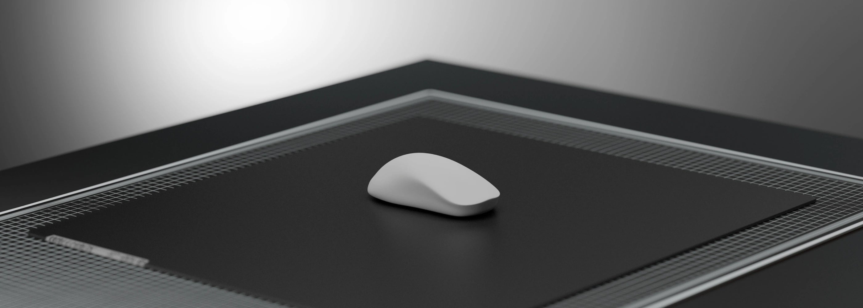 SP-004 Black Glass Gaming Mousepad | Wallhack