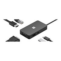 Microsoft USB-C Travel Hub - docking station - USB-C - VGA, HDMI
