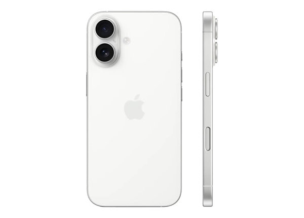 Apple iPhone 16 - white - 5G smartphone - 128 GB - GSM - MYDR3VC/A