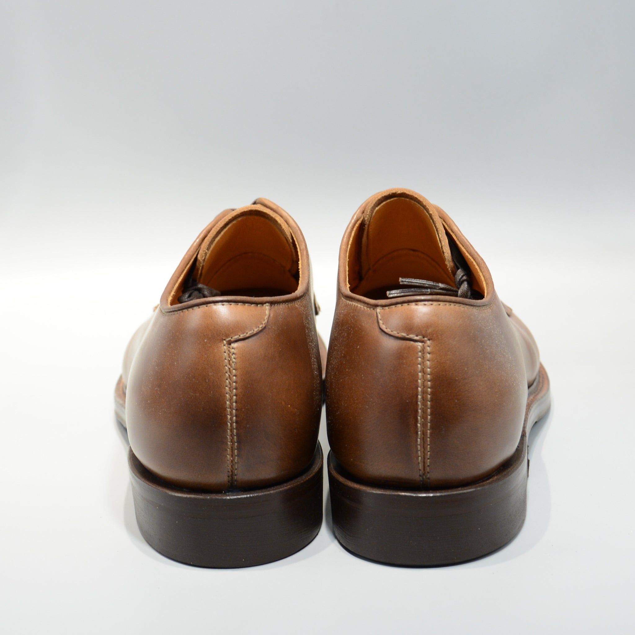15066 PLAIN TOE BLUCHER NATURAL – WHEELROBE