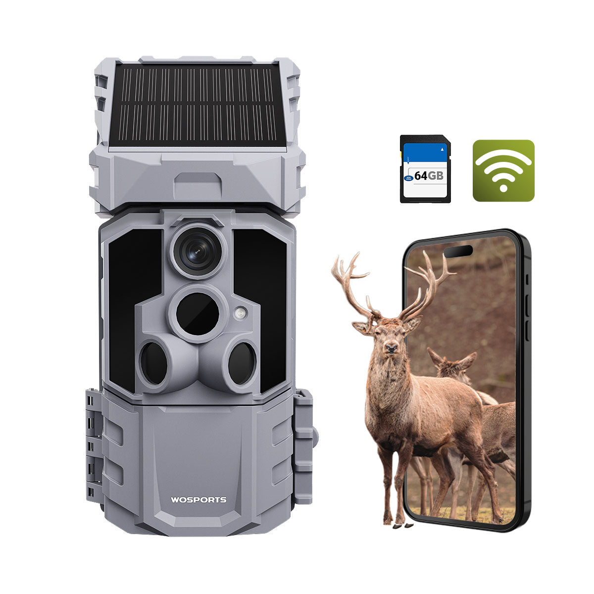WOSPORTS G600PRO Wi-Fi Trail Camera