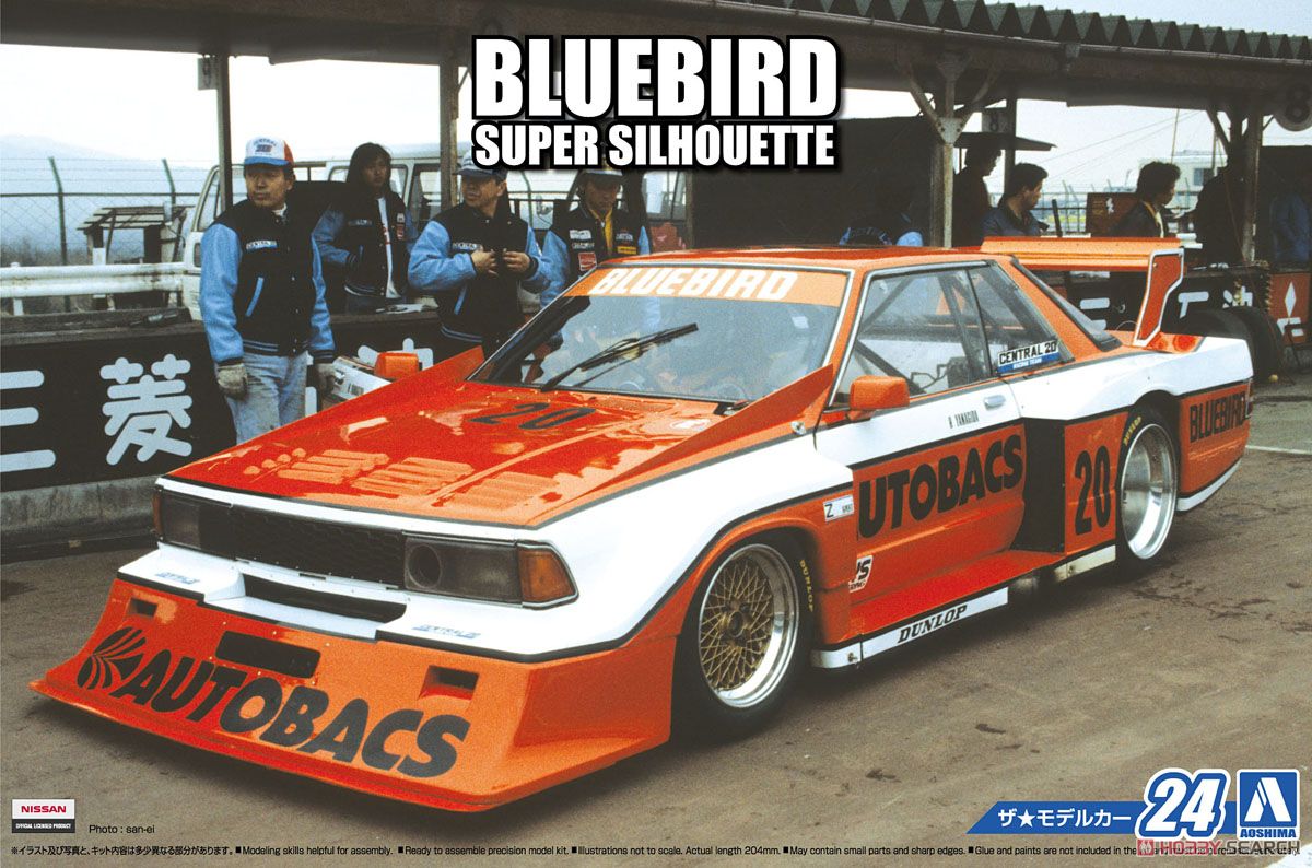 ニッサン KY910 ブルーバード スーパーシルエット `83 (プラモデル