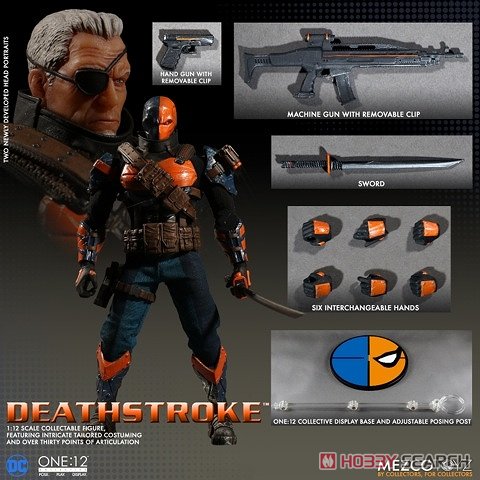 ワン12コレクティブ/ DCコミックス： デスストローク 1/12 アクション