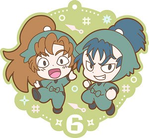 忍たま乱太郎 でかラバーストラップ 05 善法寺伊作/食満留三郎