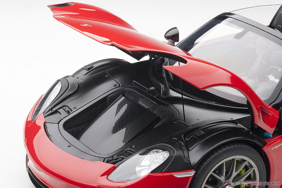 ポルシェ 918 スパイダー バイザッハ・パッケージ (レッド) (ミニカー