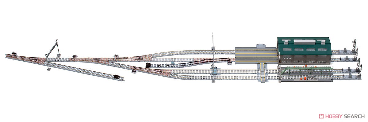 Fine Track 機関区レールセット [手軽に発展 レールセット] (鉄道模型