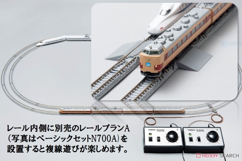 思い出のL特急 485系 鉄道模型入門セット (4両セット) (鉄道模型
