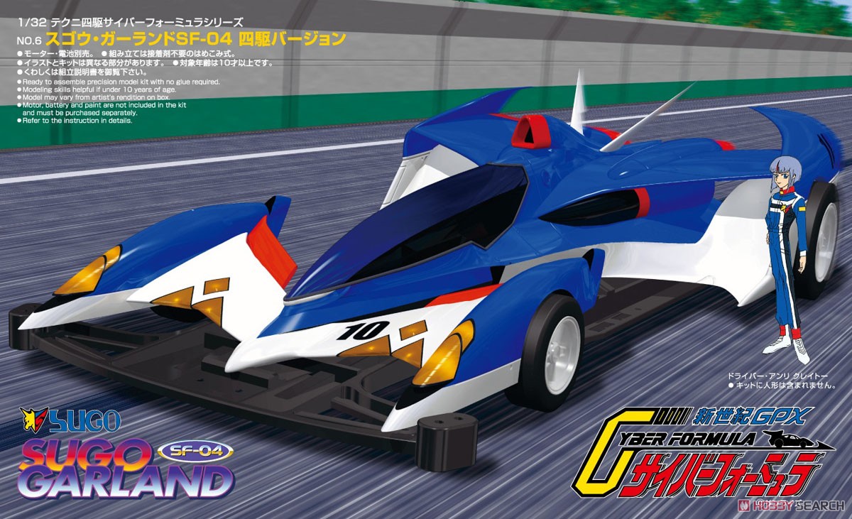 テクニ四駆 サイバーフォーミュラ BOXセット (プラモデル) - ホビー