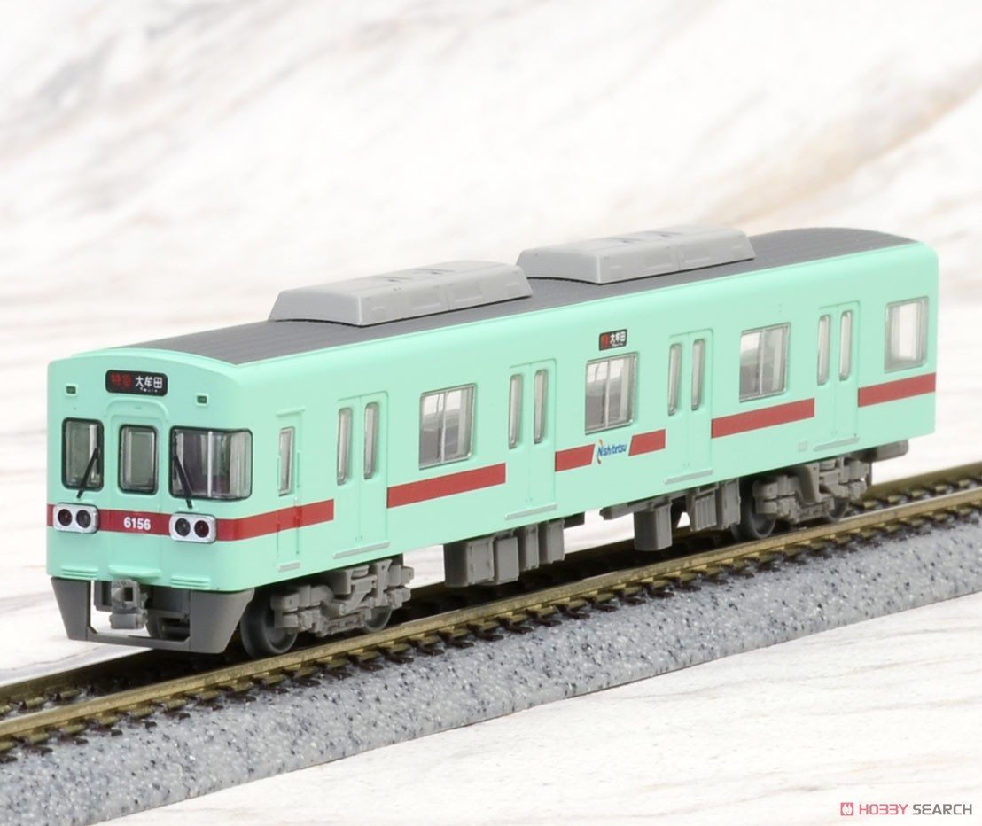 鉄道コレクション 西日本鉄道 6050形 更新車 6156編成 増結3両セット