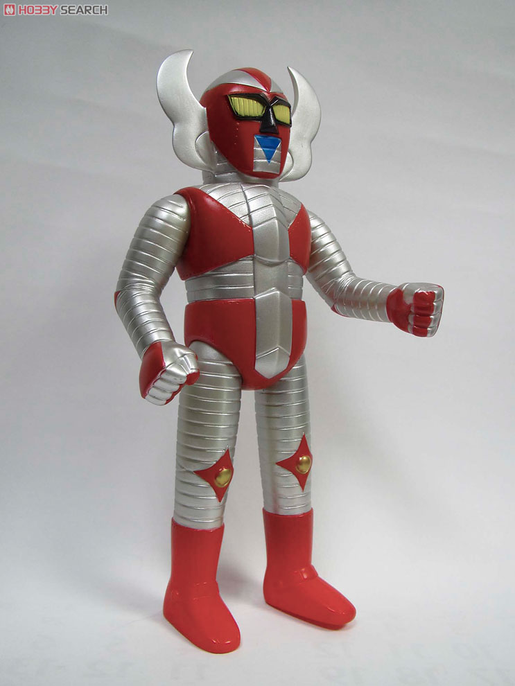 ブルマァク ソフビ電人ザボーガー (シルバー版) (完成品) - ホビー