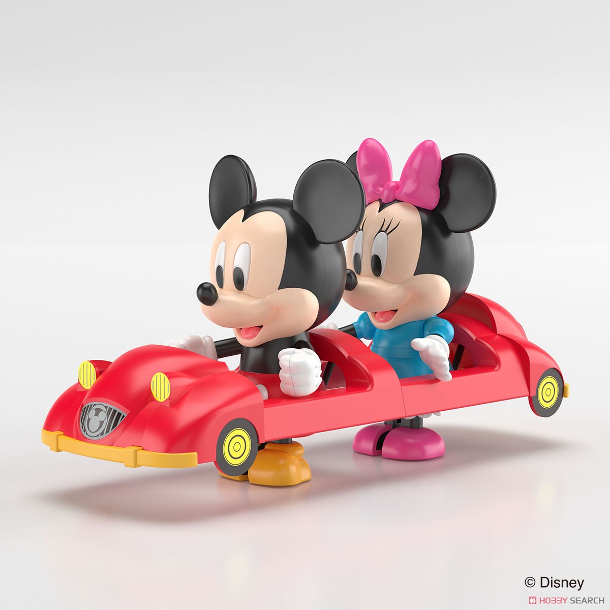 ディズニー キャラクター ミッキー＆ミニー (プラモデル) - ホビー