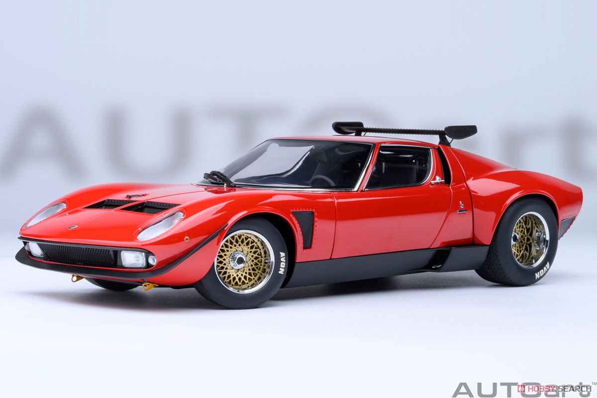 ランボルギーニ ミウラ SVR `イオタ` (レッド) (ミニカー) - ホビー