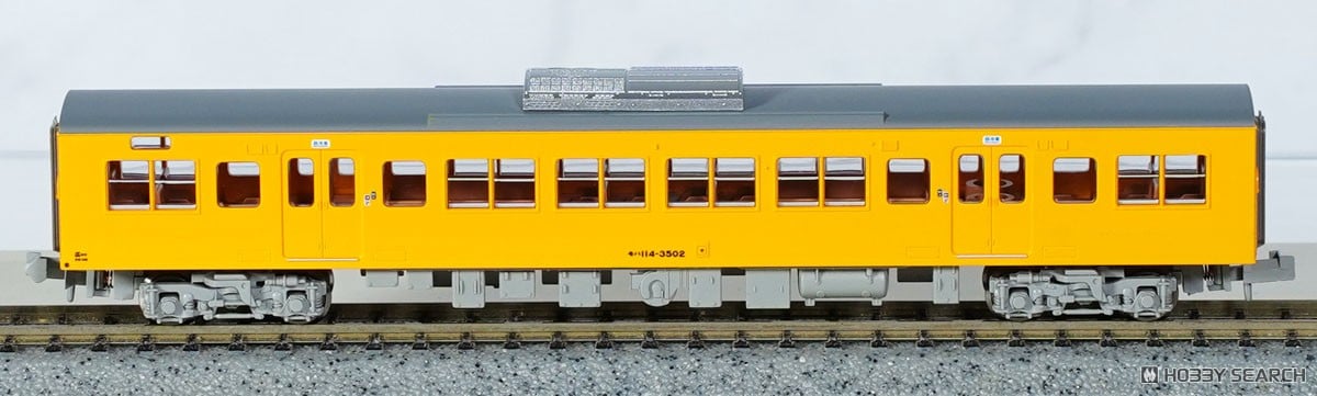 115系3000番代+3500番代 濃黄色 クーラー交換車 4両セット (4両セット