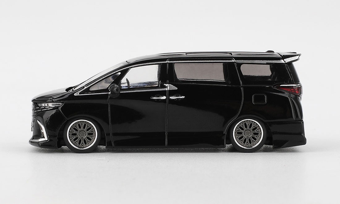 Toyota アルファード 40 KUHL ブラック(右ハンドル) (ミニカー