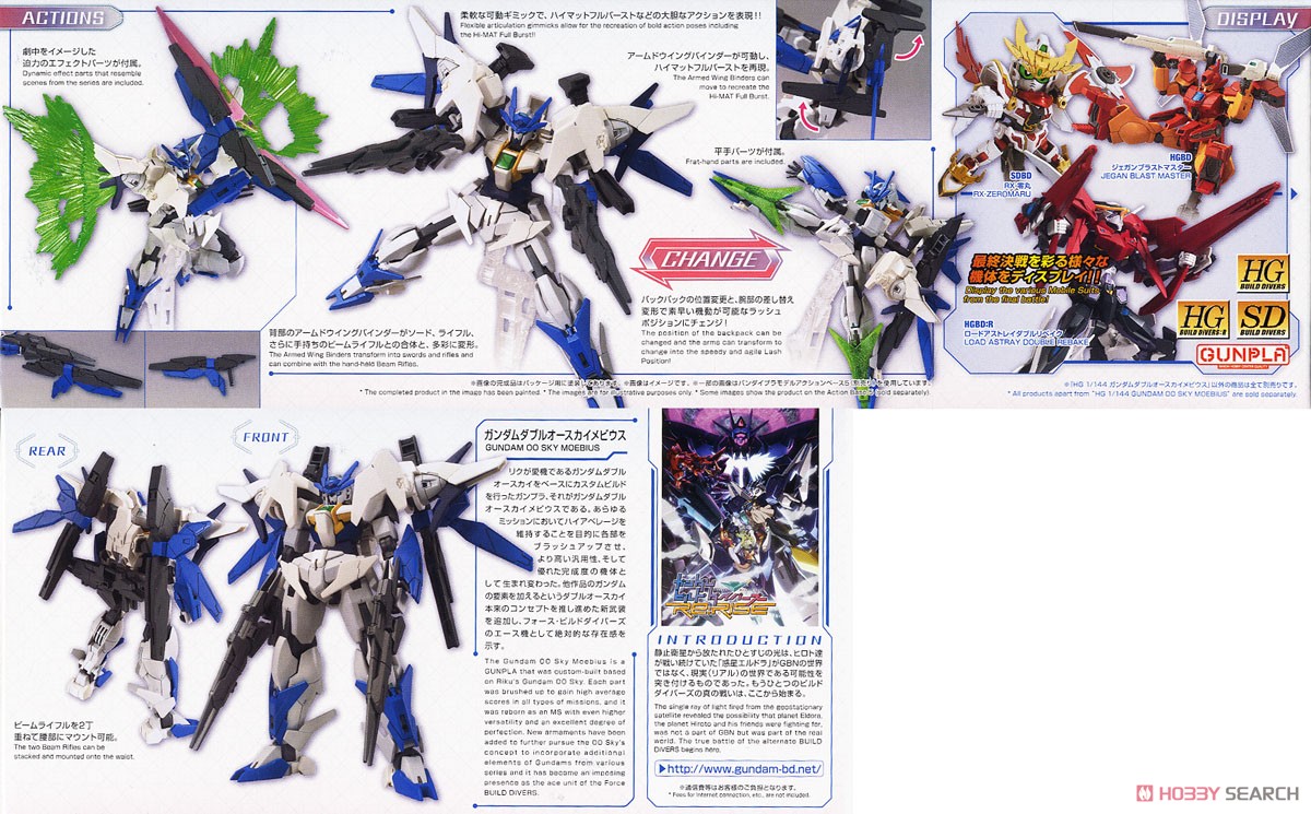 ガンダムダブルオースカイメビウス (HGBD:R) (ガンプラ) - ホビー
