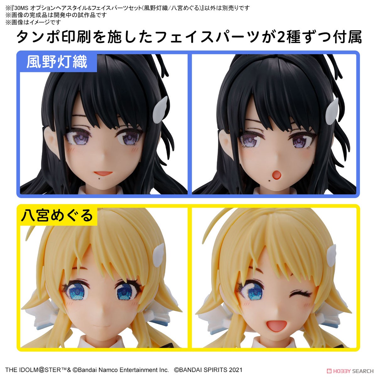 ☆特価品 30MS オプションヘアスタイル&フェイスパーツセット(風野灯織