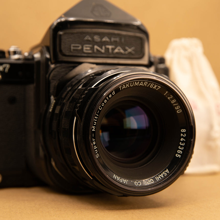 Pentax 6x7 with Eye-level Prism Viewfinder - Refurbished – Cameras