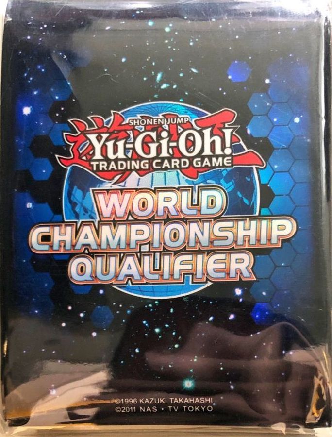 スリーブ『WCQ2012黒青』80枚入り【-】{-}《スリーブ》