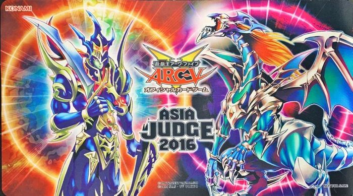 プレイマット『カオスソルジャー開闢の使者＆混沌帝龍終焉の使者