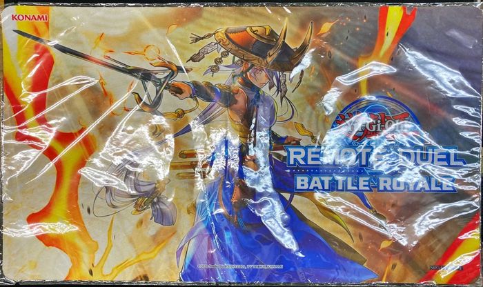 遊戯王 公式プレイマット 妖眼の相剣師 REMOTE DUEL アジア プレマ