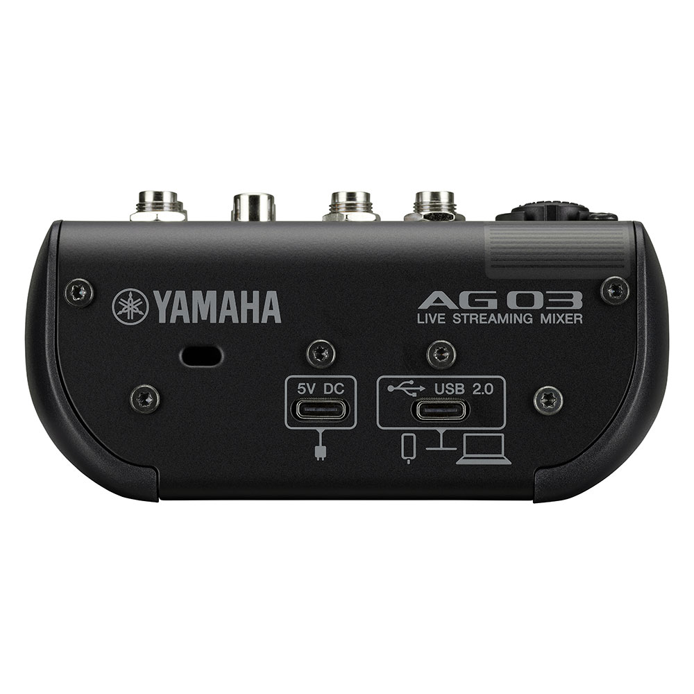 ヤマハ YAMAHA AG03 MK2 B 3チャンネル ライブストリーミングミキサー