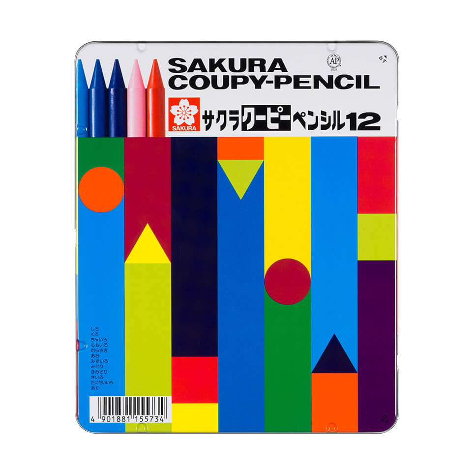 クーピーペンシル30色（缶入り）｜クーピーペンシル｜クーピー