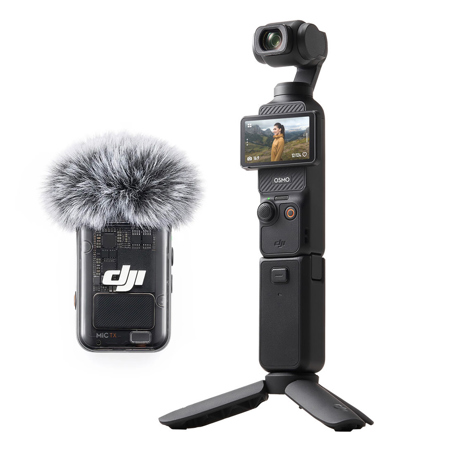 DJI Osmo Pocket 3 Gimbal Camera Creator Combo, w/Case, 64GB Card