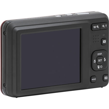 Kodak PIXPRO FZ55 Friendly Zoom Digital Camera, Red, With SD Card