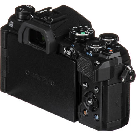 Olympus OM-D E-M5 Mark III Mirrorless Camera Body, Black V207090BU000