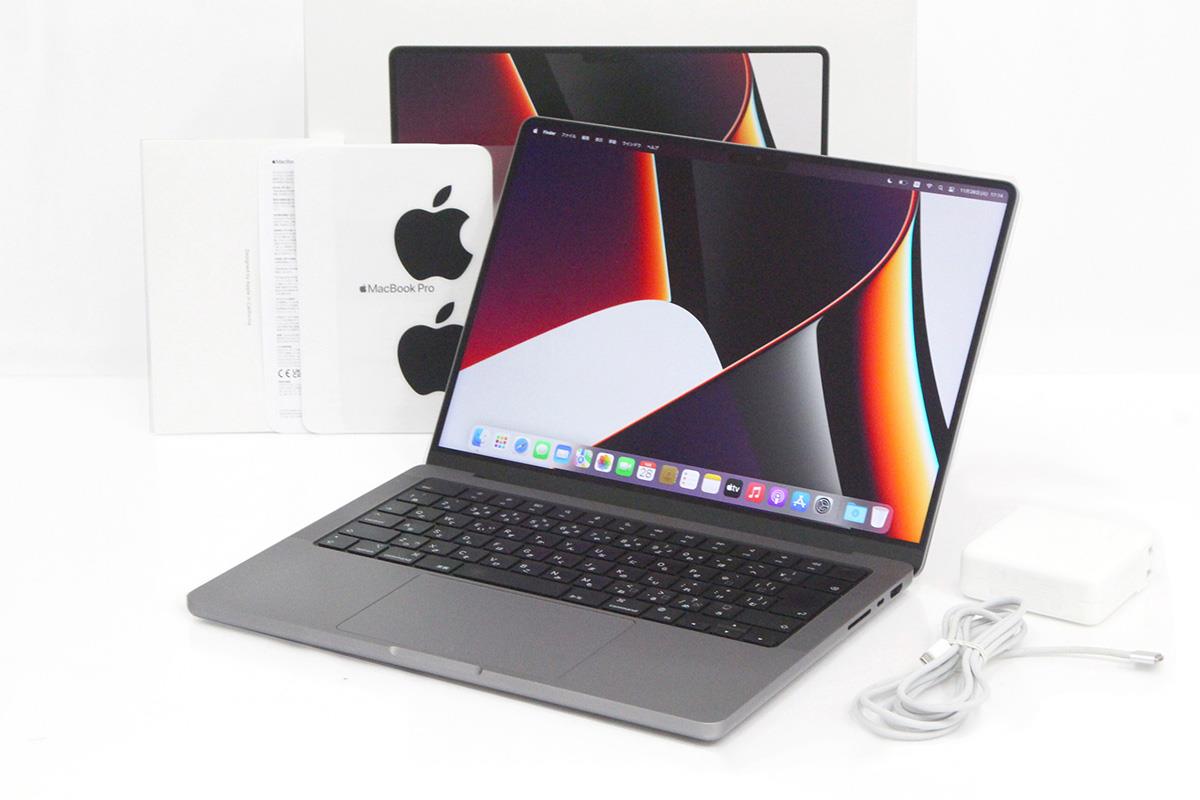 MacBook Pro 2021 A2442 14インチ スペースグレイ Apple M1 Max CPU10