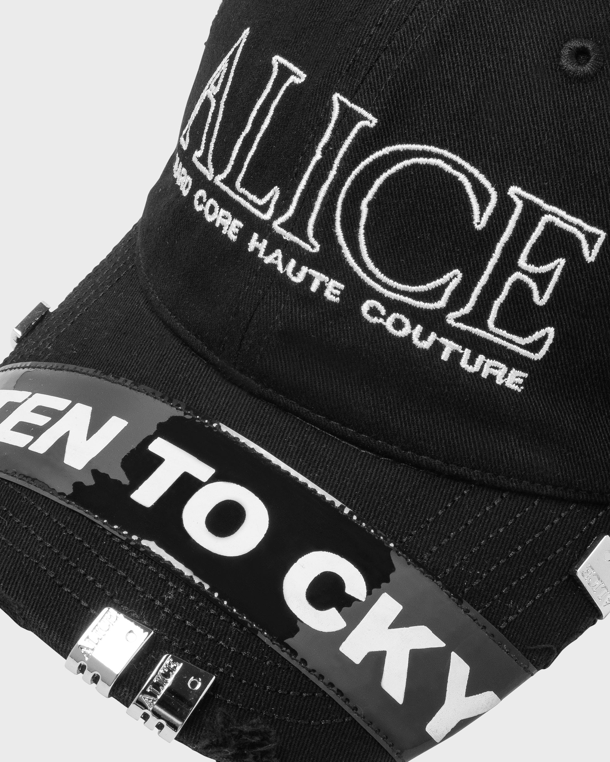 LISTEN TO CKY CAP (BLACK) – ALICE HOLLYWOOD