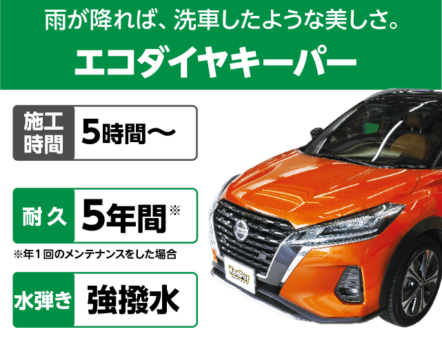 エコダイヤキーパー｜札幌市・江別市エリア中心のキーパープロショップ