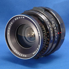 マミヤセコール 90mm F3.8 RB67用（Mamiya-sekor 90mm F3.8 for RB67